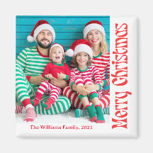 alegre navidad foto de caligrafía retro roja