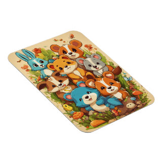 Imán Alegre Personalizado Squirrel Photo Magnet