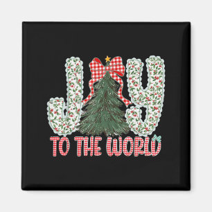 Imán Alegría Al Mundo Jesús Cristiano Navidad Xmas Tr