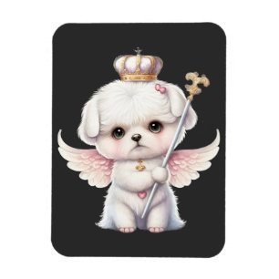 Imán Alegría furiosa: Salto de ángel regalo de cachorro