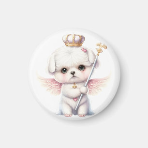 Imán Alegría furiosa: Salto de ángel regalo de cachorro