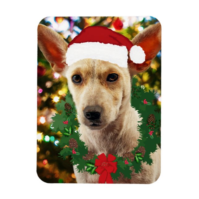 Imán Alegría por el cachorro (Vertical)