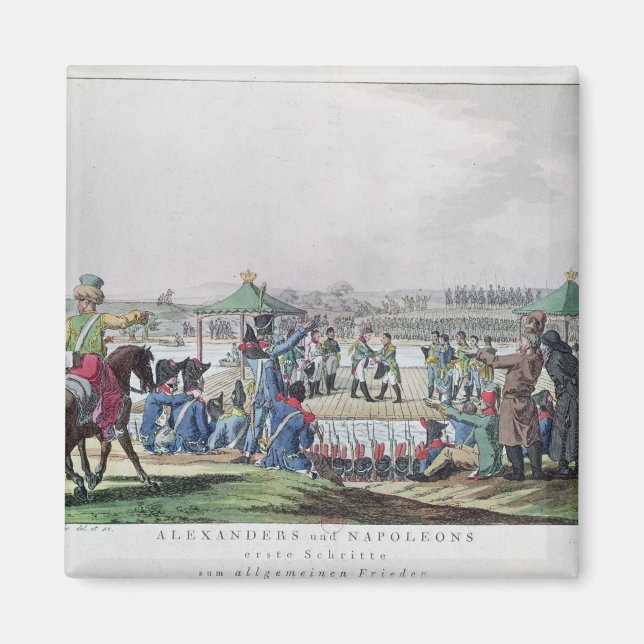 Imán Alejandro I y Napoleón (Frente)
