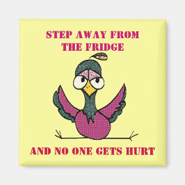 Imán alejarse de la nevera