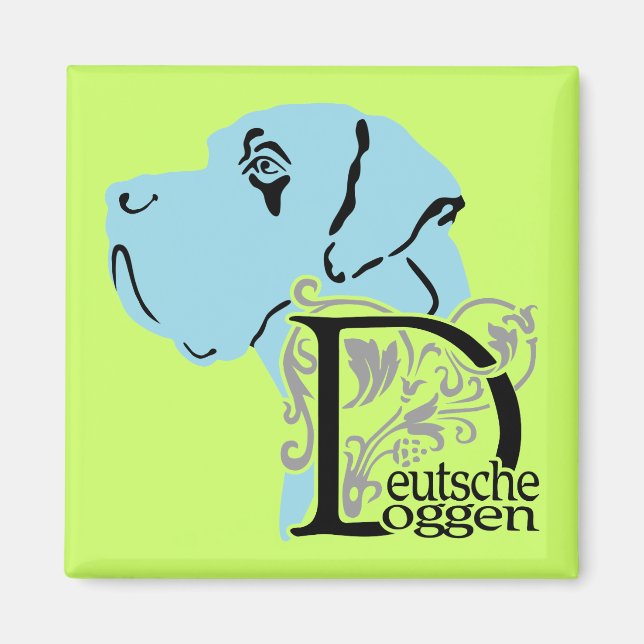 Imán Alemán: Perro (Frente)