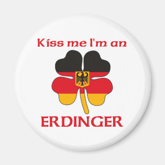 Imán Alemán personalizado me besa, soy Erdinger