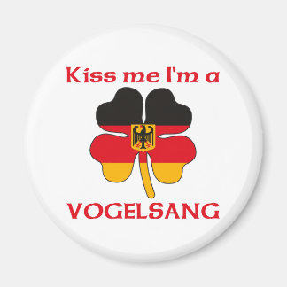 Imán Alemán personalizado me besa, soy Vogelsang