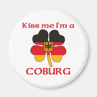 Imán Alemán personalizado me besa yo soy coburg