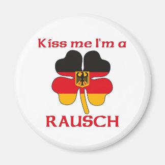 Imán Alemán personalizado me besa yo soy Rausch
