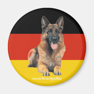 Imán alemán schäferhund
