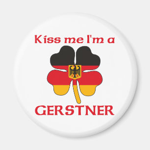 Imán Alemanes personalizada me besan que soy Gerstner