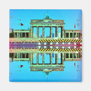 Imán Alemania antigua Puerta de Brandeburgo Berlín