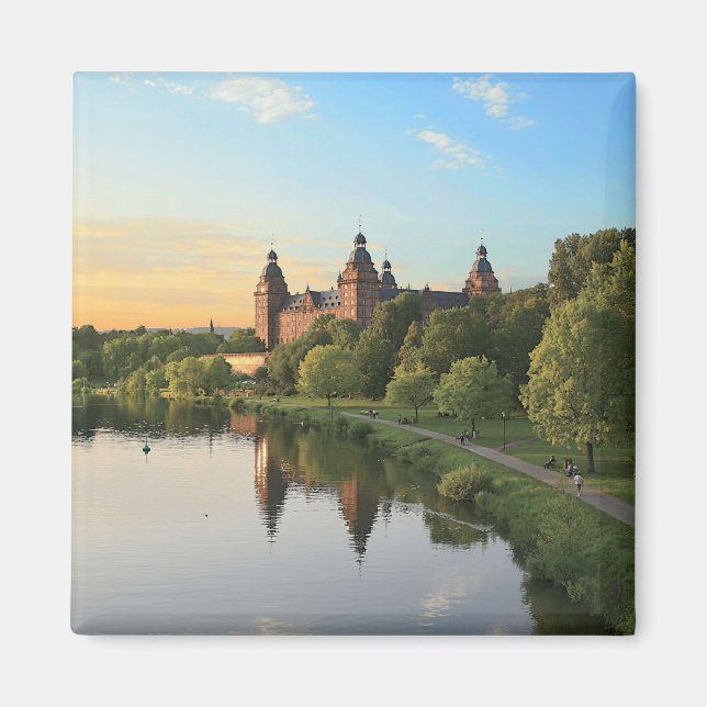 Imán Alemania, Aschaffenburg, Schloss (castillo) (Frente)