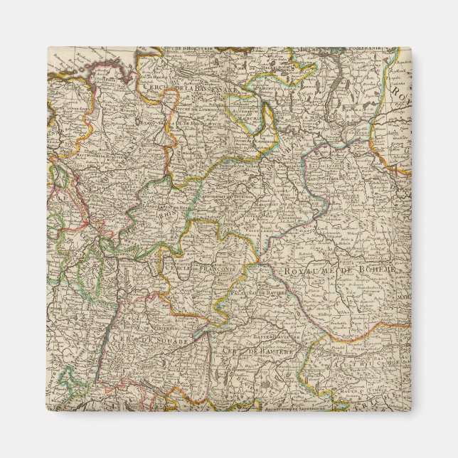 Imán Alemania, Austria, Europa (Frente)