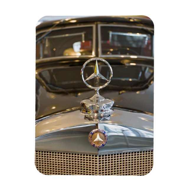 Imán Alemania, Baden-Wurttemberg, Stuttgart. Mercedes (Vertical)