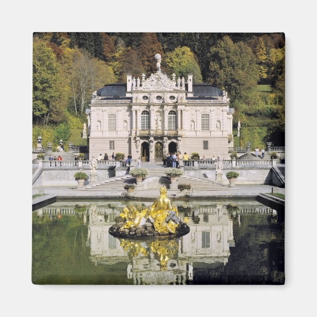 Imán Alemania, Baviera, Castillo de Linderhof. Linderho (Frente)