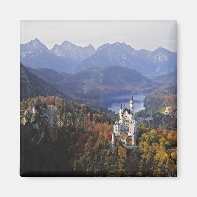 Imán Alemania, Baviera, Castillo de Neuschwanstein. Rey (Frente)
