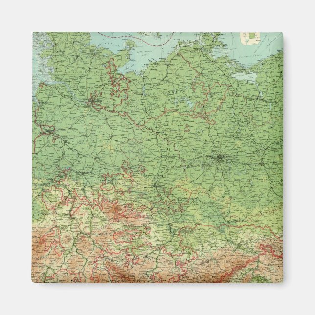 Imán Alemania compuesta (Frente)