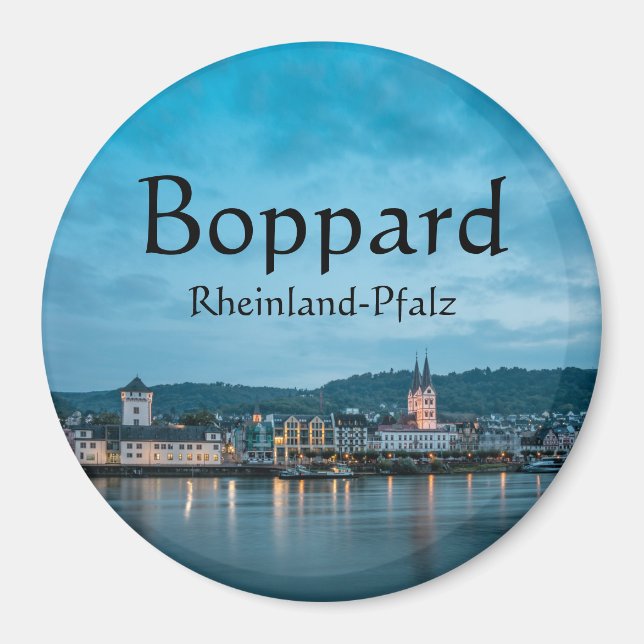 Imán Alemania de Boppard (Frente)