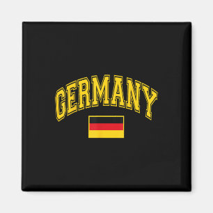 Imán Alemania Deutschland German Flag Graphic