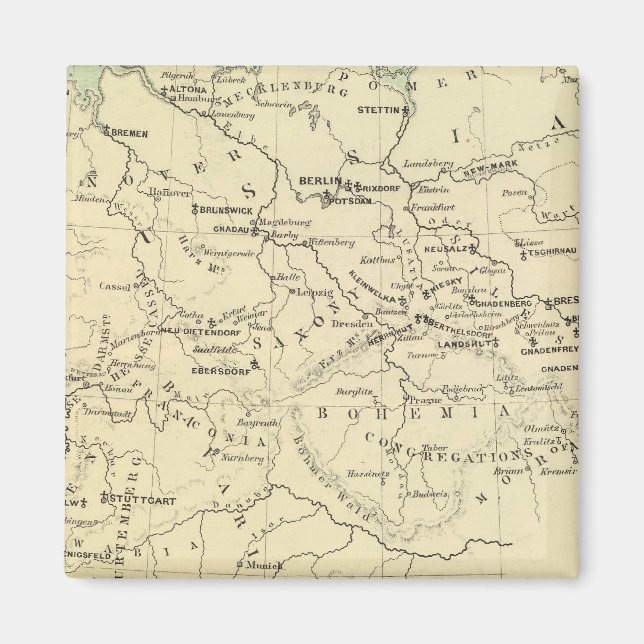 Imán Alemania, Suiza, Holanda (Frente)