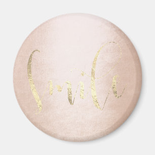 Imán Alentamiento de Rubor rosado de Smile Rosa Gold Fo