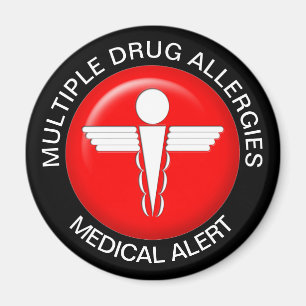 Imán Alergias a múltiples medicamentos