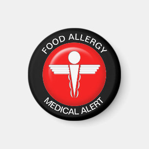 Imán Alerta Alérgica Alimentaria