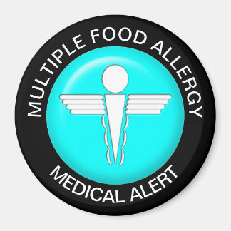 Imán Alerta Alérgica Alimentaria