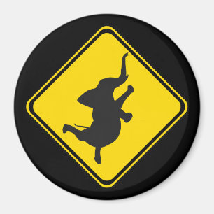 Imán Alerta: ¡Bailando Elefante Xing!