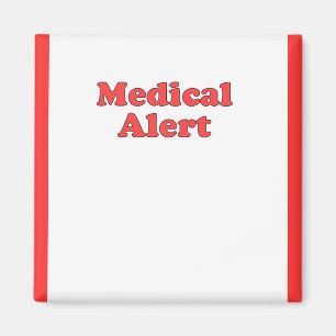 Imán alerta médico