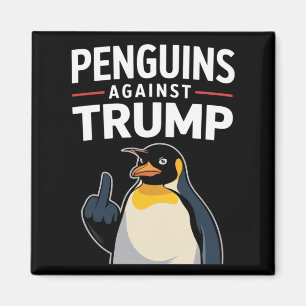 Imán Aletas de pingüino arriba resisten pingüinos contr