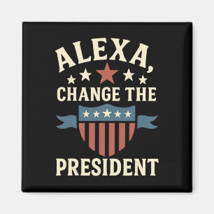 Imán Alexa, Cambiar Al Presidente Anti Trump Divertido
