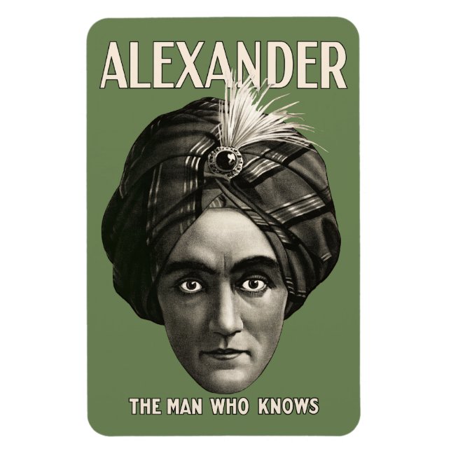 Imán Alexander - El hombre que sabe - Magnet (Vertical)