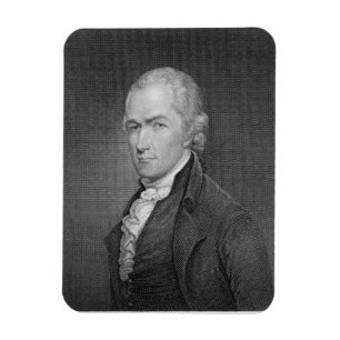 Imán Alexander Hamilton (1757-1804) grabado por Juan