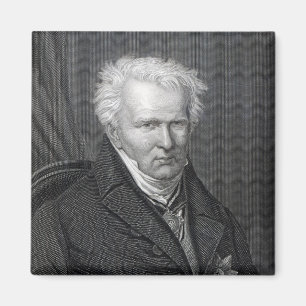 Imán Alexander von Humboldt, grabado por C. Cook