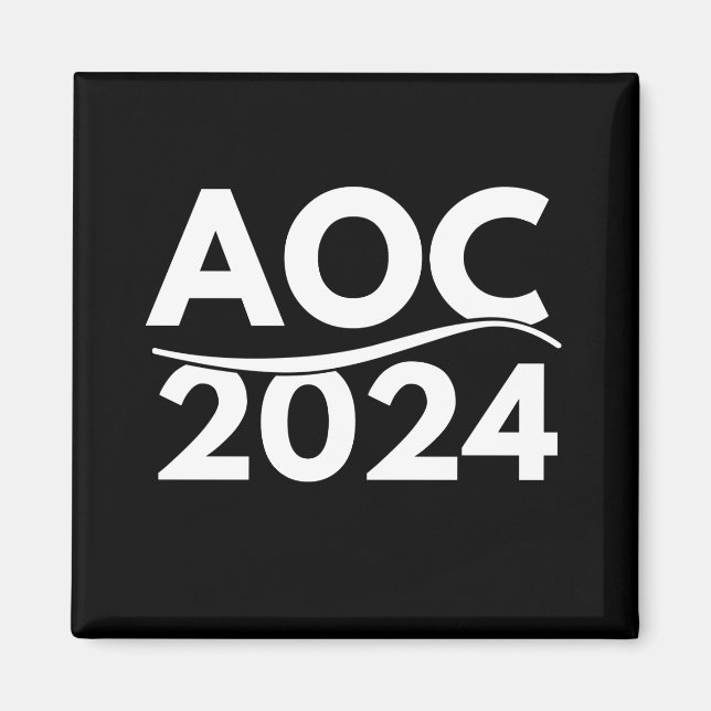 Imán alexandria ocasio cortez 2024, aoc 2024, aoc (Frente)