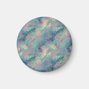 Imán Alexandrite Blue Glassy Textura