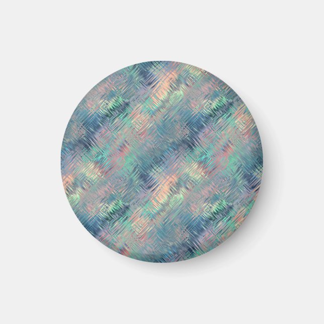 Imán Alexandrite Blue Glassy Textura (Frente)