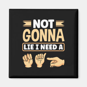 Imán Alfabeto Americano Lenguaje De Canto Asl Profesor 