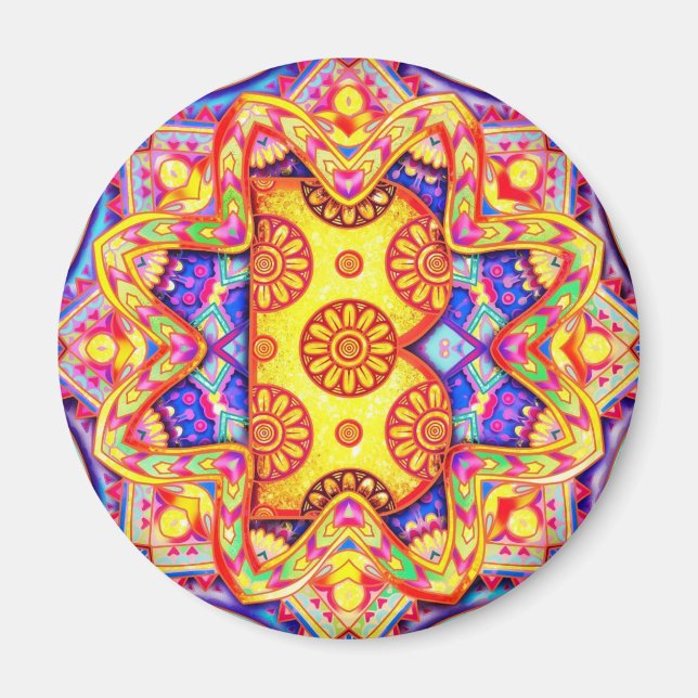 Imán Alfabeto B (Frente)