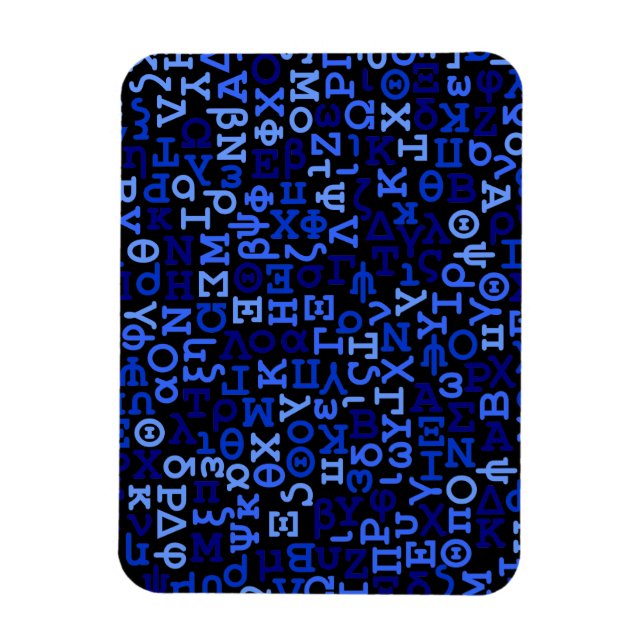 Imán Alfabeto griego (Vertical)