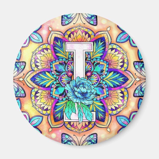 Imán Alfabeto I (Frente)