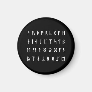 Imán Alfabeto rúdico [Futhorc]