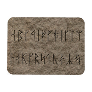 Imán Alfabeto viking