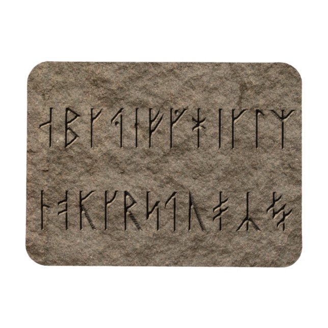 Imán Alfabeto viking (Horizontal)