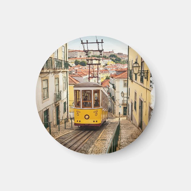 Imán Alfama, Lisboa - Portugal - Tram (Frente)