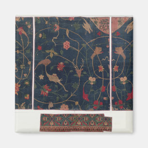 Imán Alfombra decorada con animales