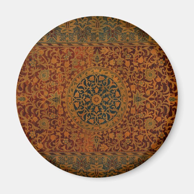 Imán Alfombra tapiz de William Morris (Frente)