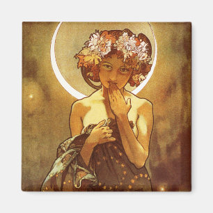 Imán Alfons Mucha: Luna